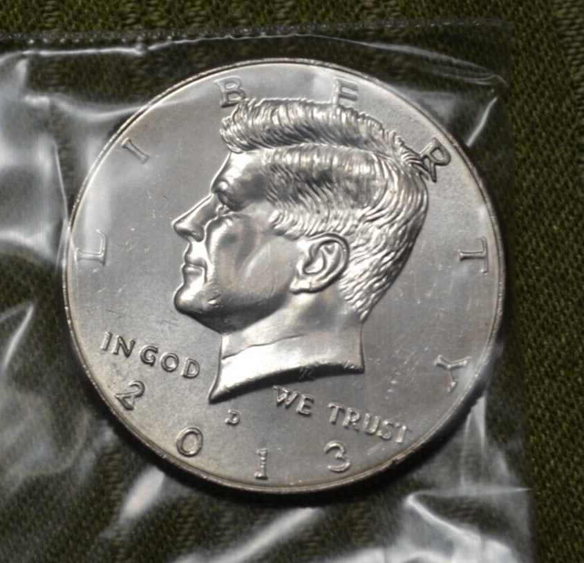 2013 D Kennedy Half Dollar Coin - circulated