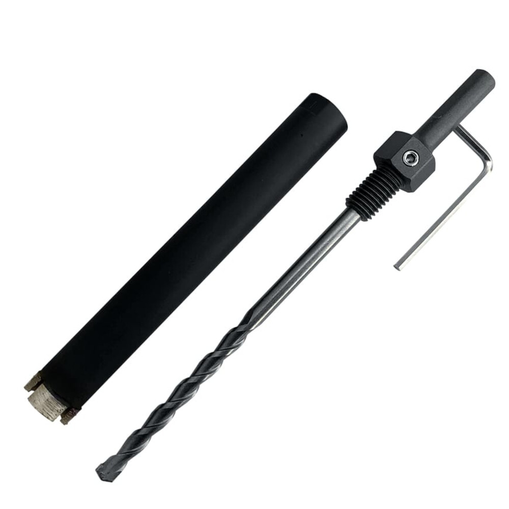Dry/Wet Multipurpose Core Bit, 6" Drilling Depth, 1/2" Shank Pilot Bit Adapter