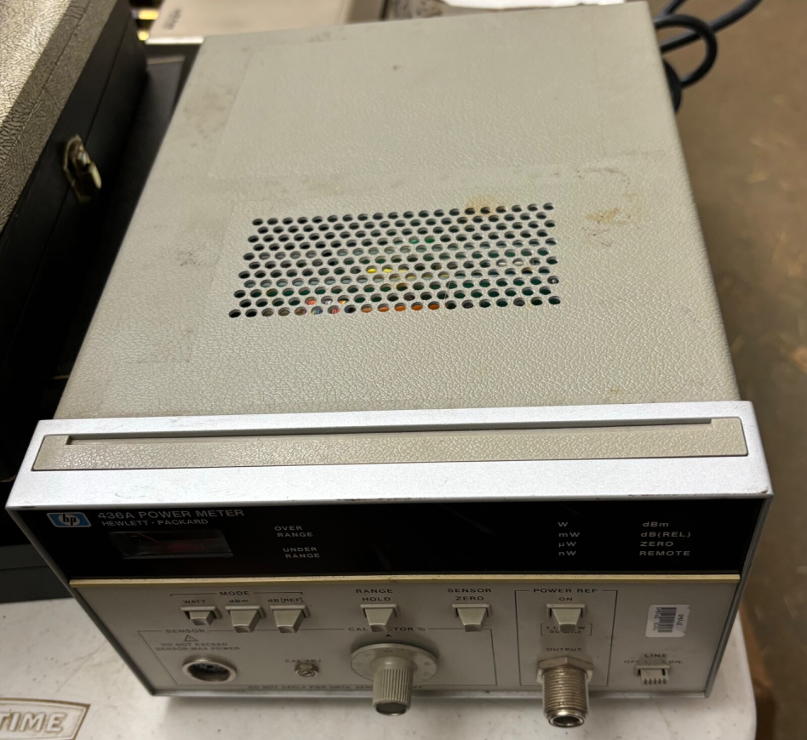 HP436A Power Meter and Power Cable