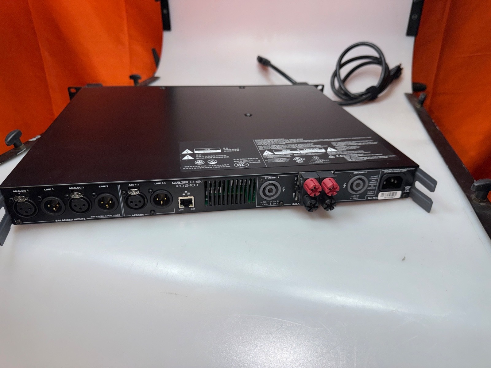 Lab Gruppen IPD2400 2400 watt Networked DSP Amplifier