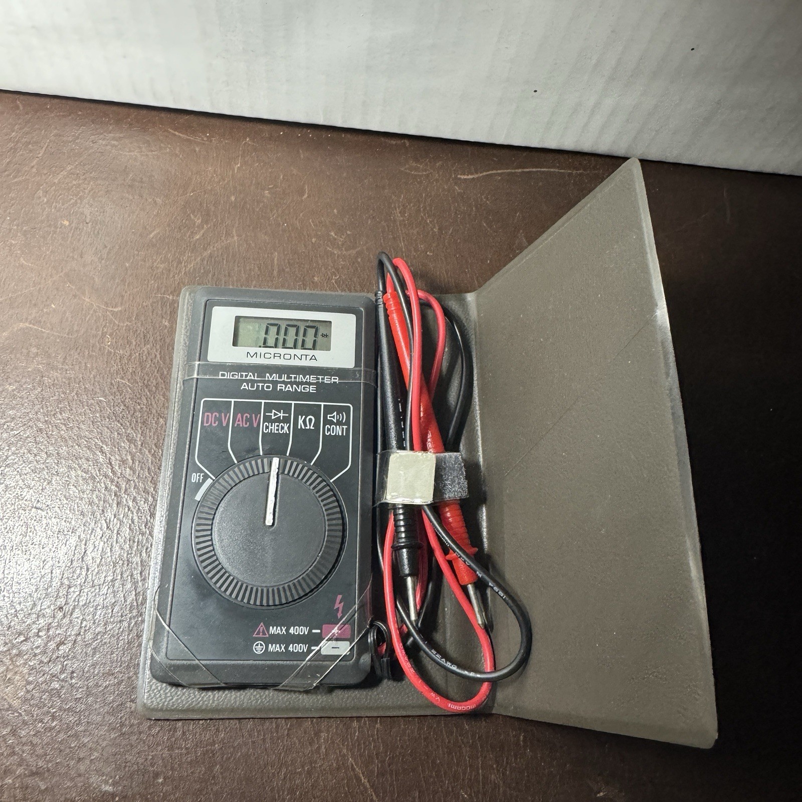 VINTAGE MICRONTA 22-171 POCKET MULTIMETER -WORKS GREAT-