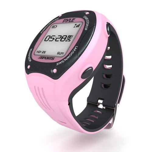 Pyle GPS Smart Watch Heart Rate, Speed, RPM, Distance, Power Meters and Sensors