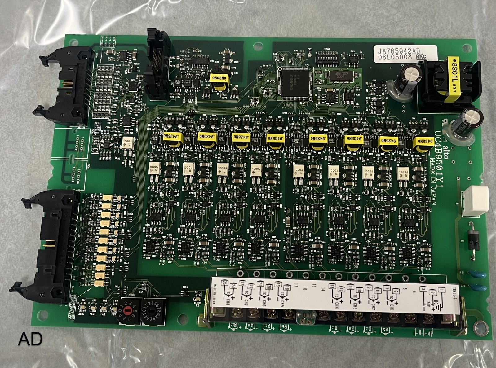Sumitomo REX-B950-CS1B, JA765942AD, 08L05008 RKC, Temperature Control Board