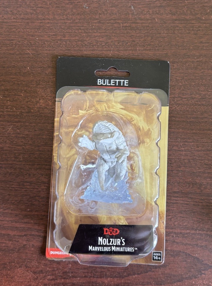 D&D Nolzur’s Unpainted MINIATURES BULETTE DUNGEONS & DRAGONS  BRAND NEW & SEALED