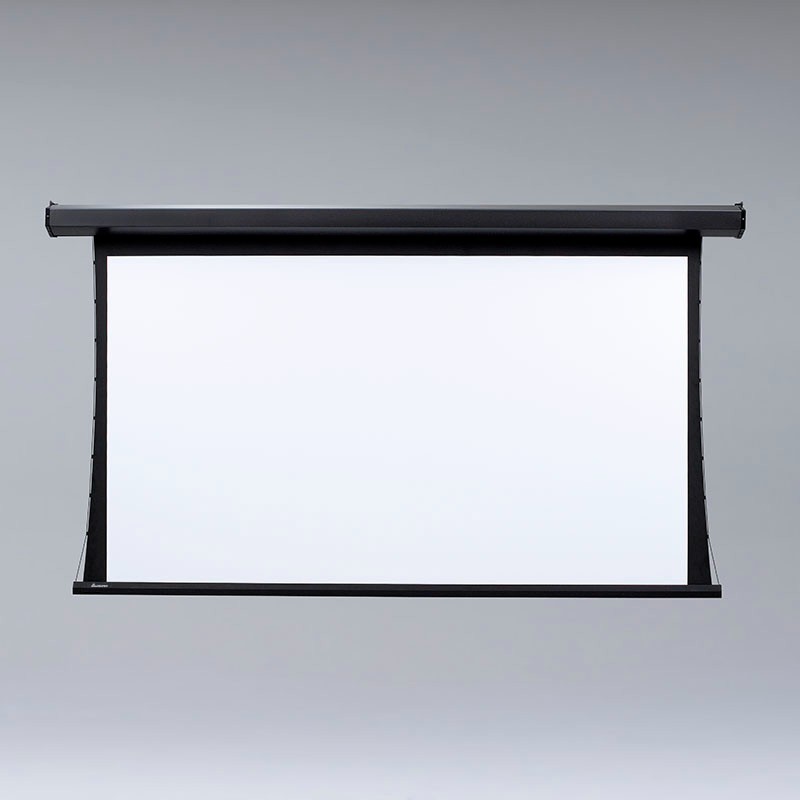 101642QU Draper Premier Electric Projection Screen, 165" Diagonal, WHITE CASE