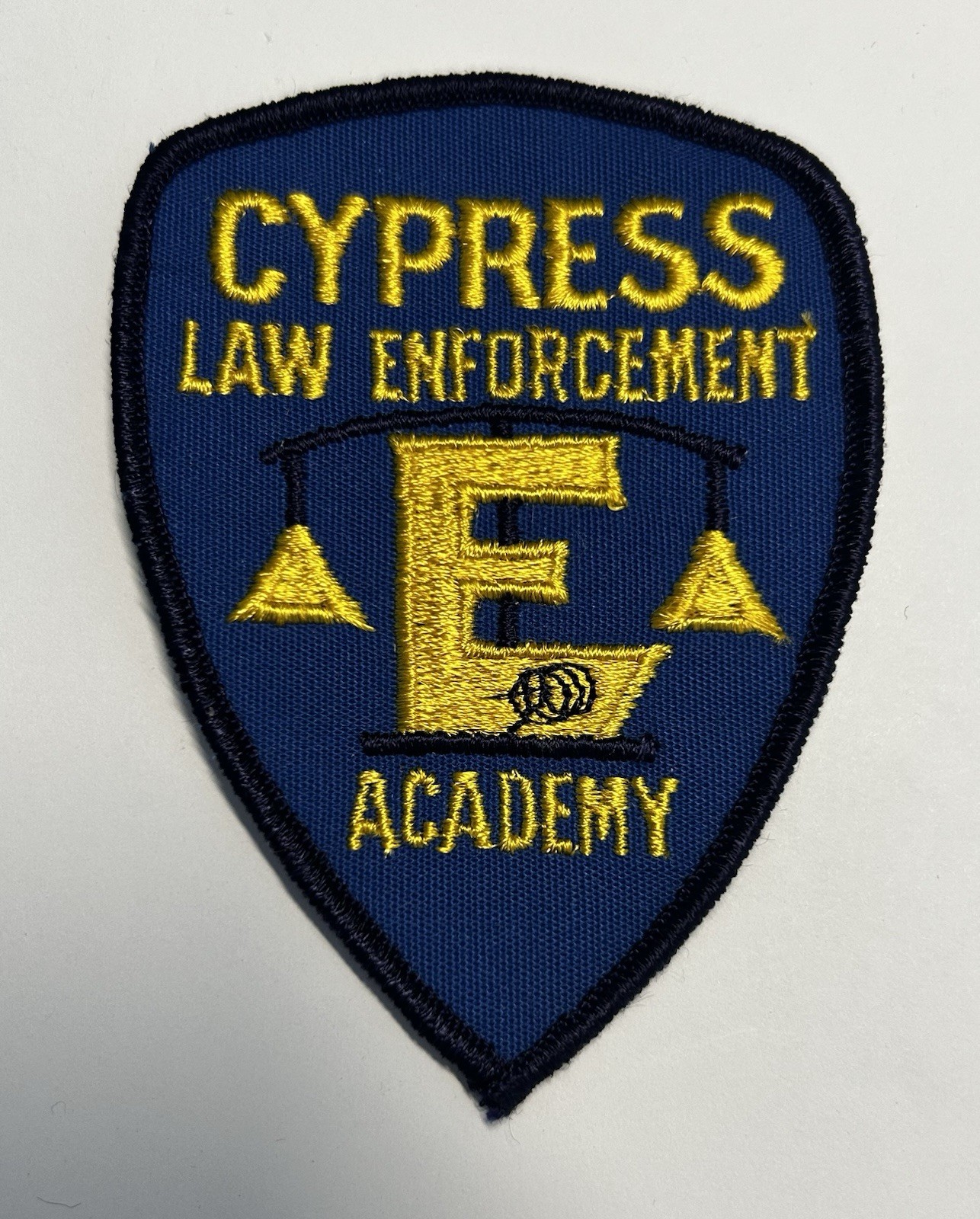CALIFORNIA CYPRESS LAW ENFORCEMENT EXPLORER ACADEMY PATCH ORANGE COUNTY #PDD62
