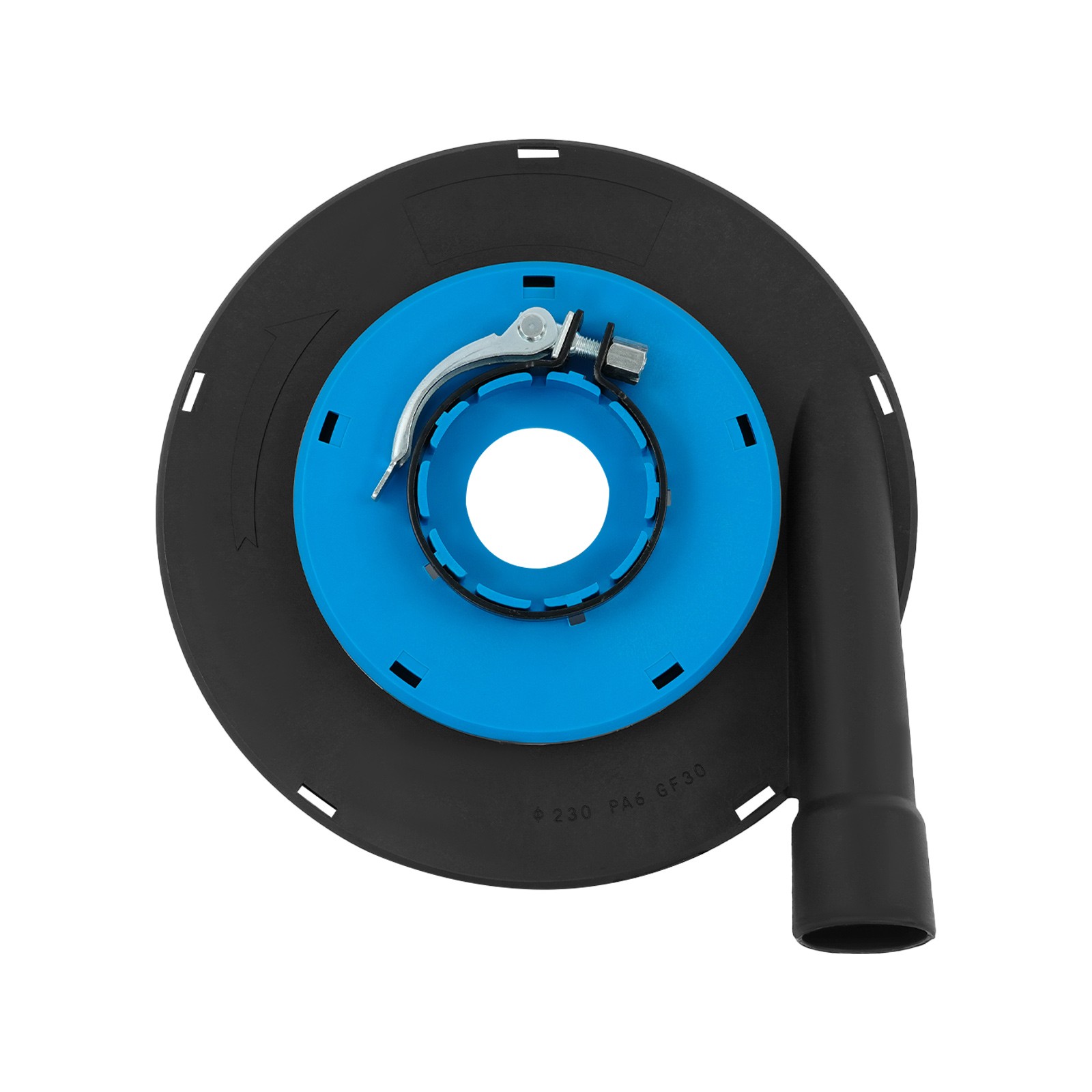 9 Inch Angle Grinder Dust Shroud Blue Vacuum Attachment for Angle Grinder