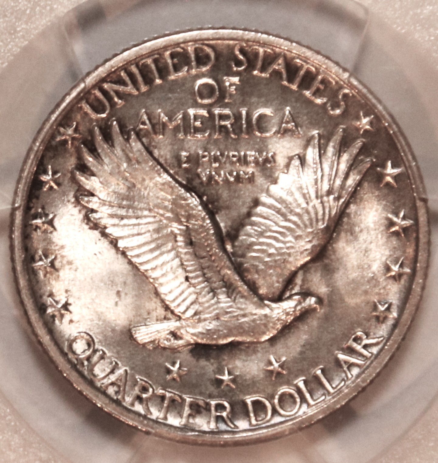 1917 TYPE 2 STANDING LIBERTY QUARTER - PCGS MS64 - #3606E FREE SHIPPING