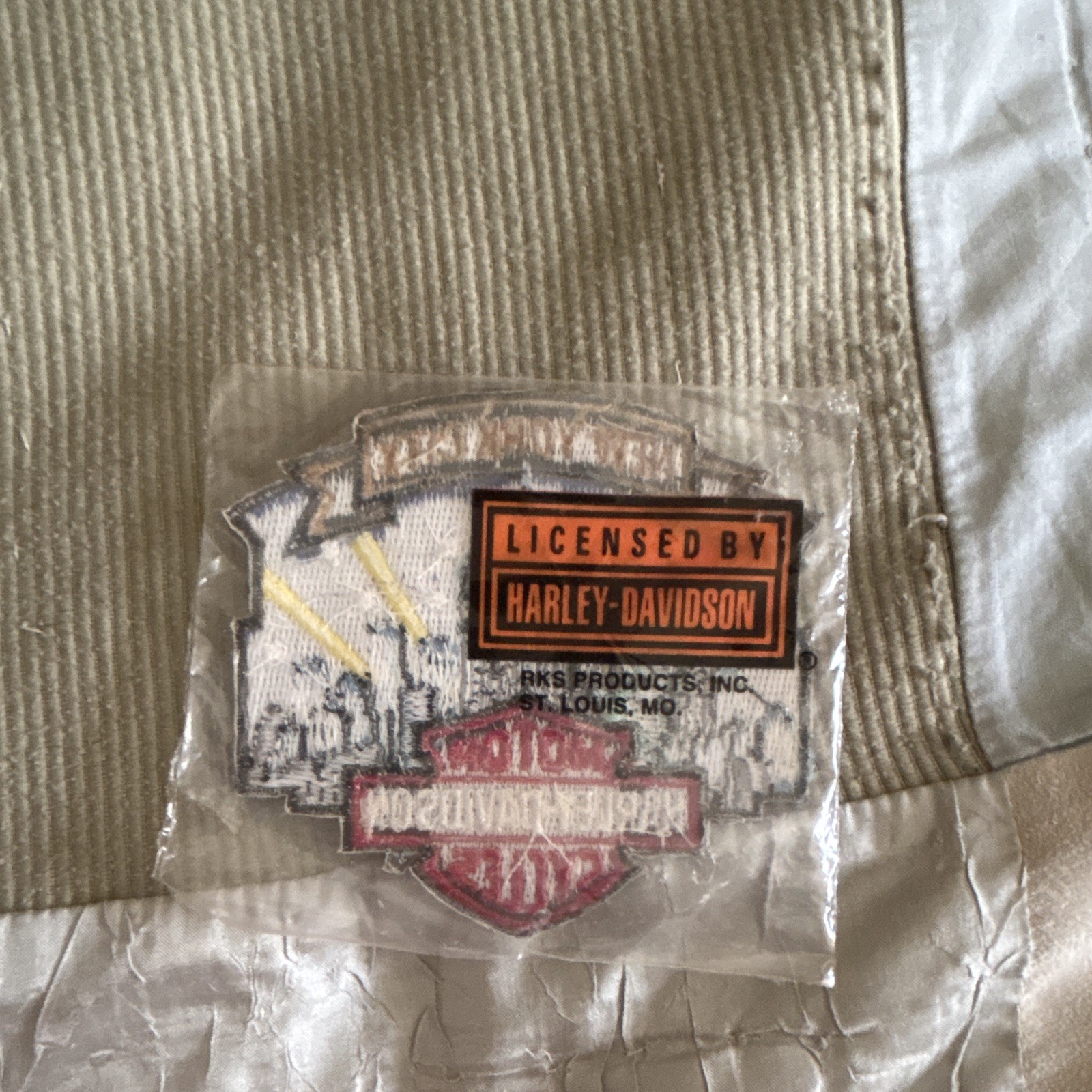 Harley-Davidson Motorcycles New York City Licensed Patch