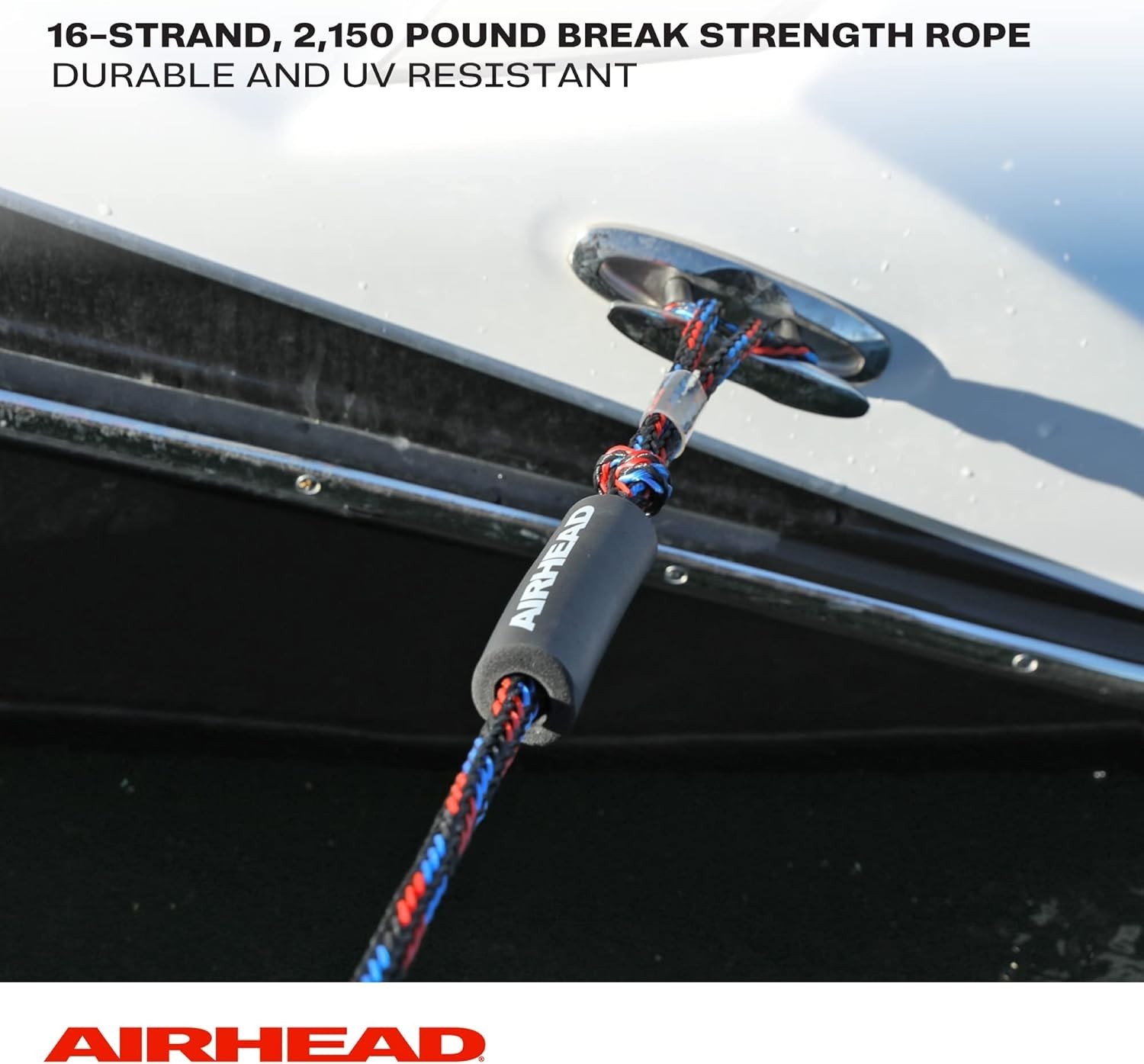 Versatile 4 Feet Bungee Dockline with Adjustable Ends - Perfect for Watercraft