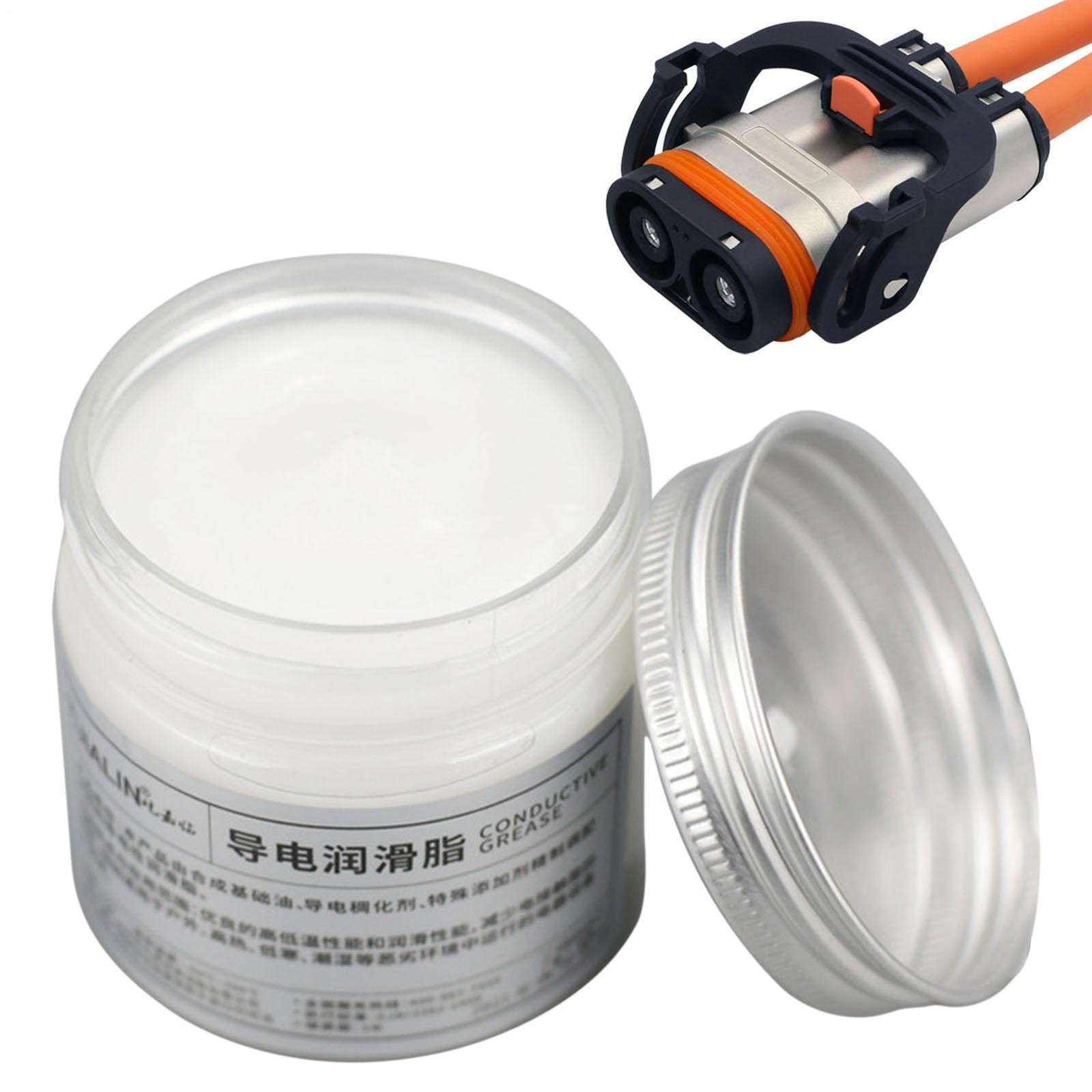 Electric Contact Grease 100g Conductive Paste Electricity Compound For Power