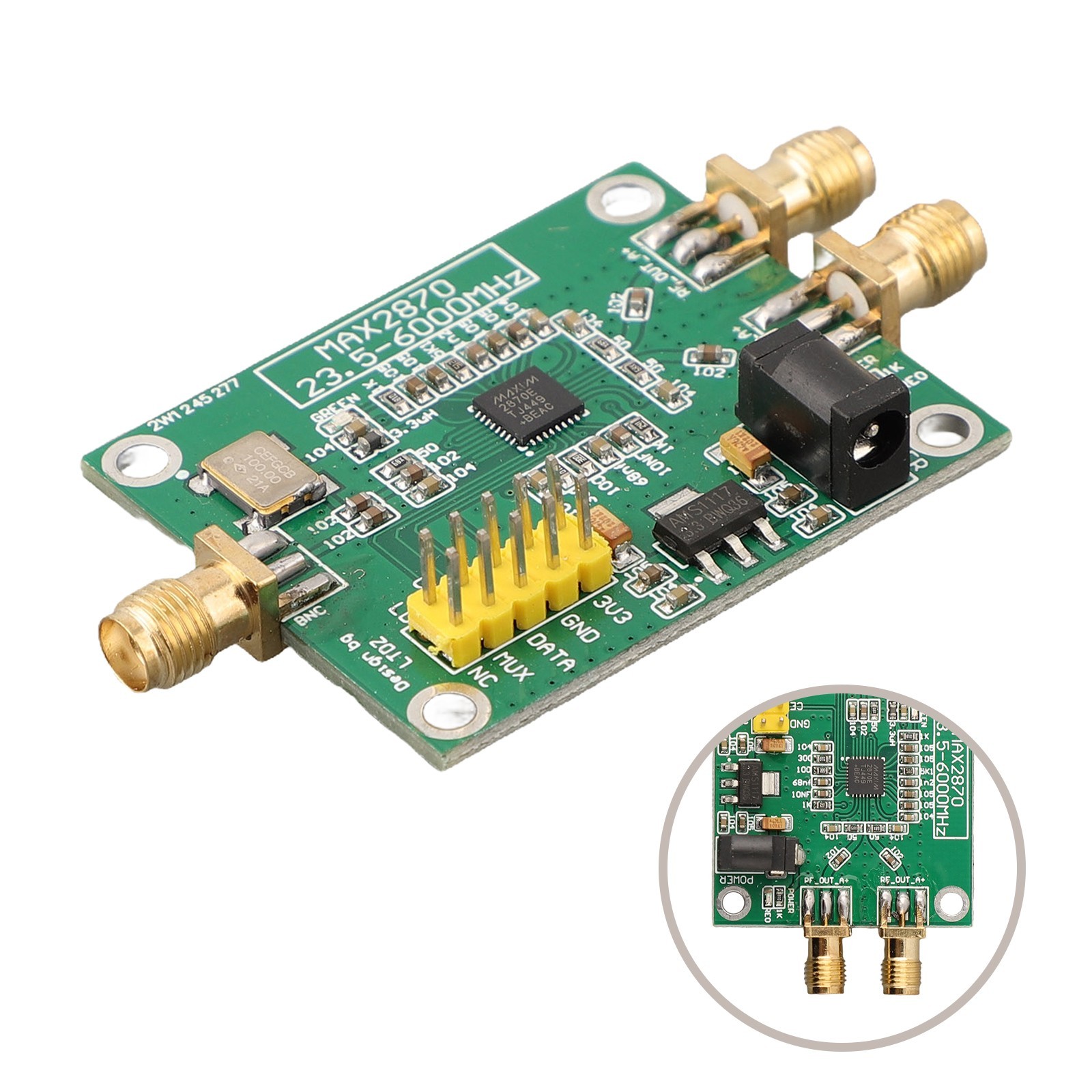 MAX2870 RF Signal Source Signal Generator Module 23 5 6000MHz Frequency Range