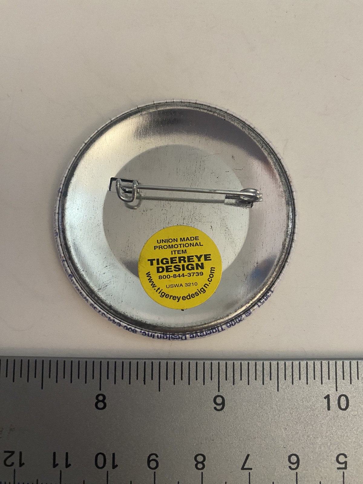 Fleming U.S. Senate Pin Back Button P31