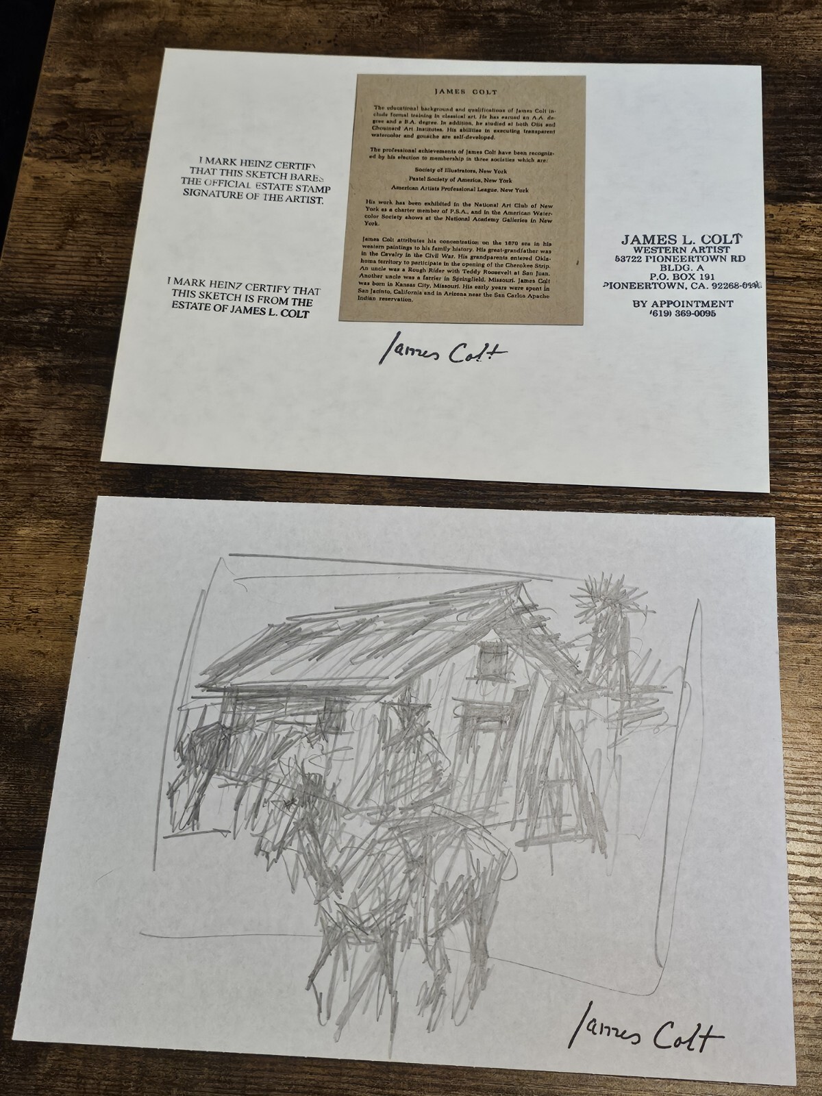 James Colt Western Cowboys Sketching (74)