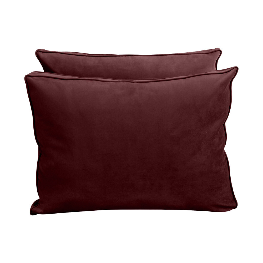 |SLIPCOVER ONLY| V1 Velvet Indoor Daybed Mattress Pillow Pipe Trim Full AD368