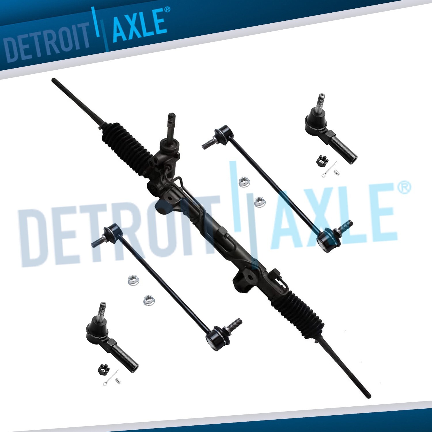 5pc Rack and Pinion Outer Tierod Sway Bar for Chrysler 200 Sebring Dodge Avenger