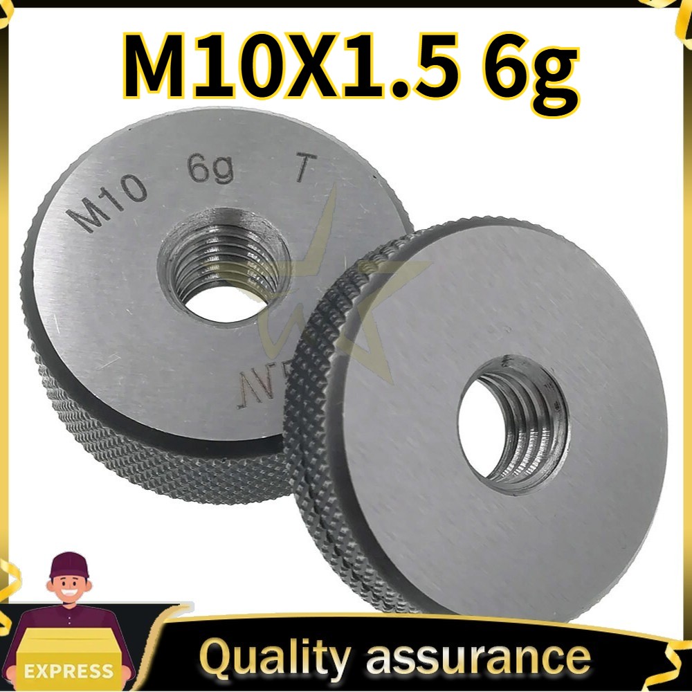 M10X1.5 6g Thread Ring Gauge GO NOGO ISO Metric Original Quality Goods Fast Ship