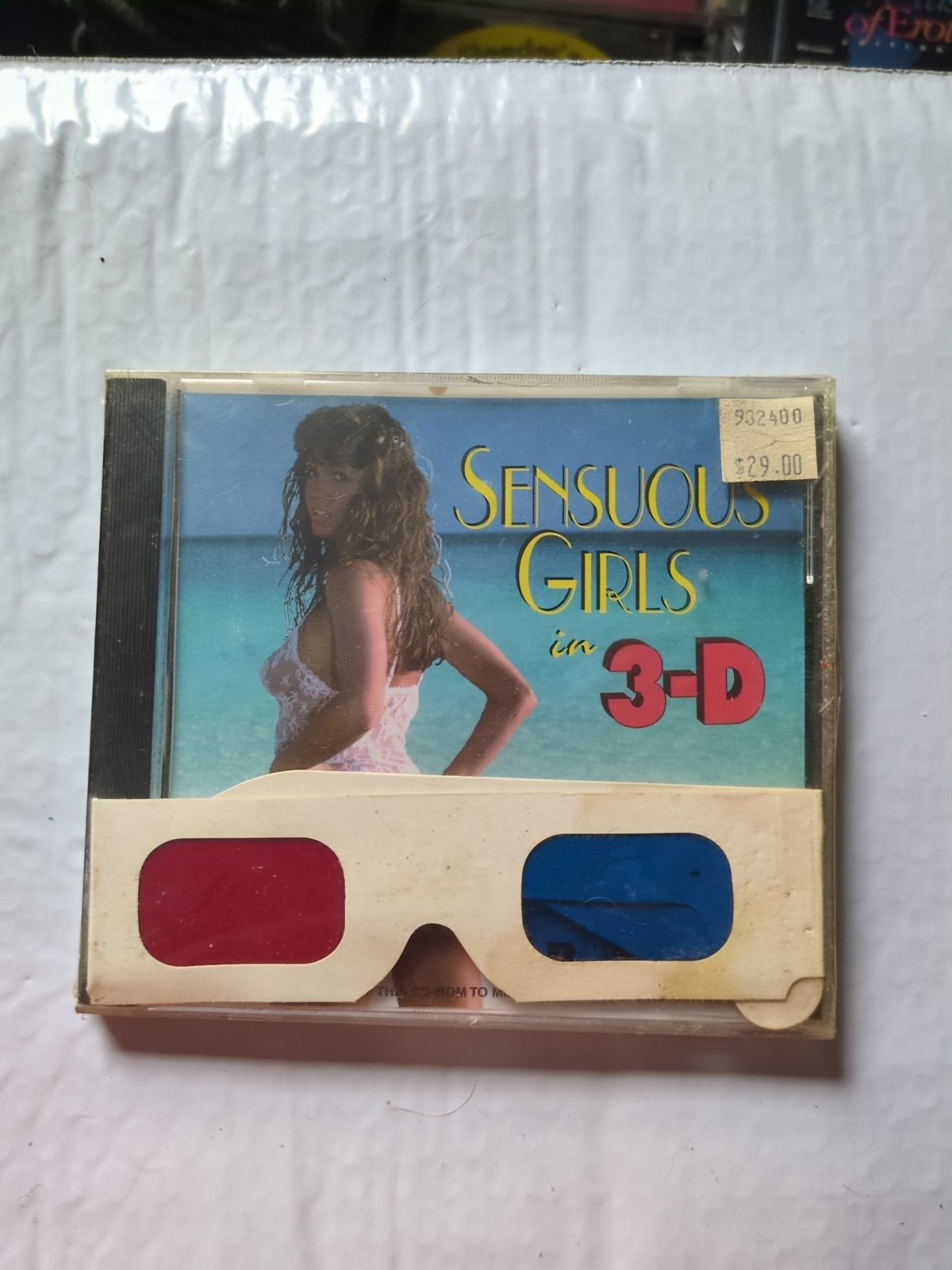 Romsoft 3D Sensuous Sexy Girls XCD Rom w/Glasses Sealed Adult 18+ Stained?