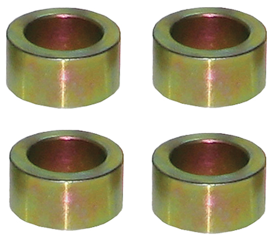 Flat Steel Spacers 1/2" I.D. x .375 Thick - 4 Pack #1207