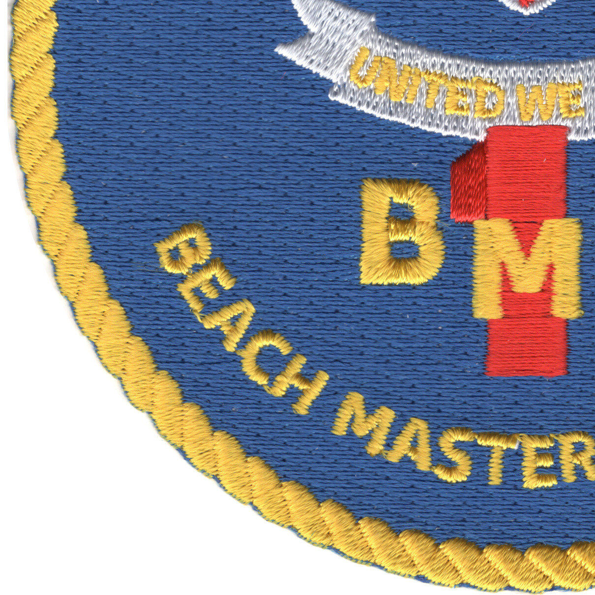 Beach Master Unit One Patch United We Land