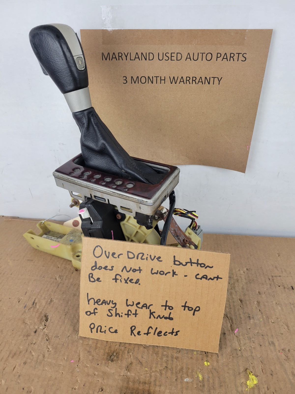 2003 2004 LINCOLN NAVIGATOR Floor Shifter Gear Shift Floor Mounted WARRANTY READ