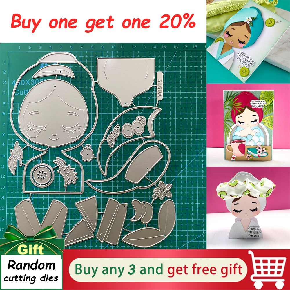 Wrapped in Care Cutting Dies DIY Scrapbooking Photo Embossing Paper Card Stencil