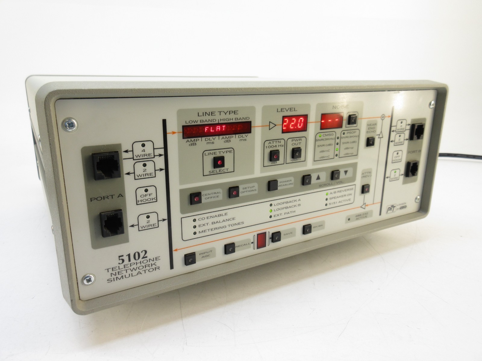 Processing Telecom Technologies PTT 5102 Telephone Network Simulator