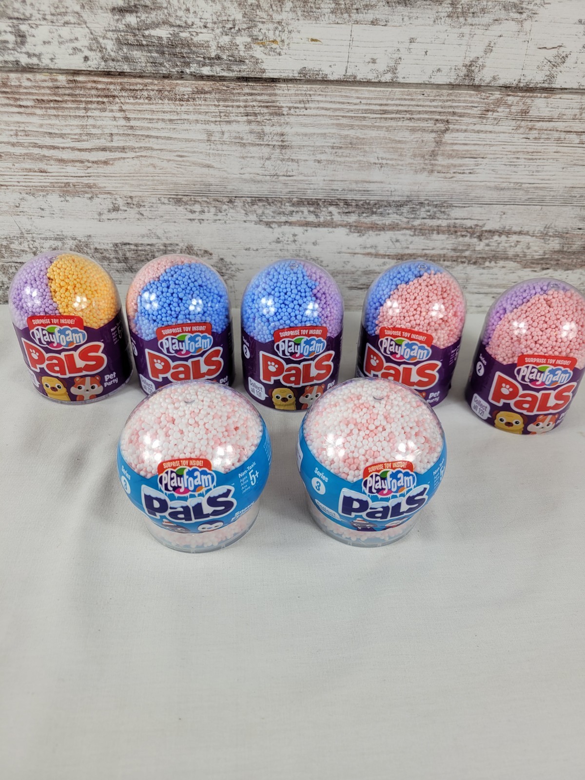 Playfoam Pals Fantasy Friends Surprise Toys Lot Of 7 Series 2 And Series 3