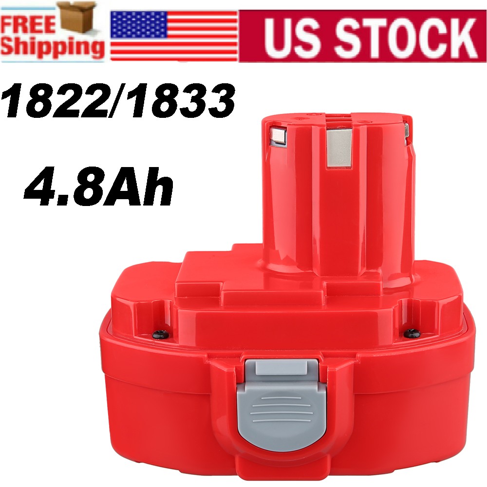 4.8Ah for  1822 1834 1823 1833 1835 18V PA18 Battery 8391D 6347D 5036D US