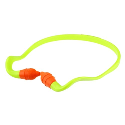 Radians Earplug Neckband, NRR 25dB, Orange, Model# RB2120