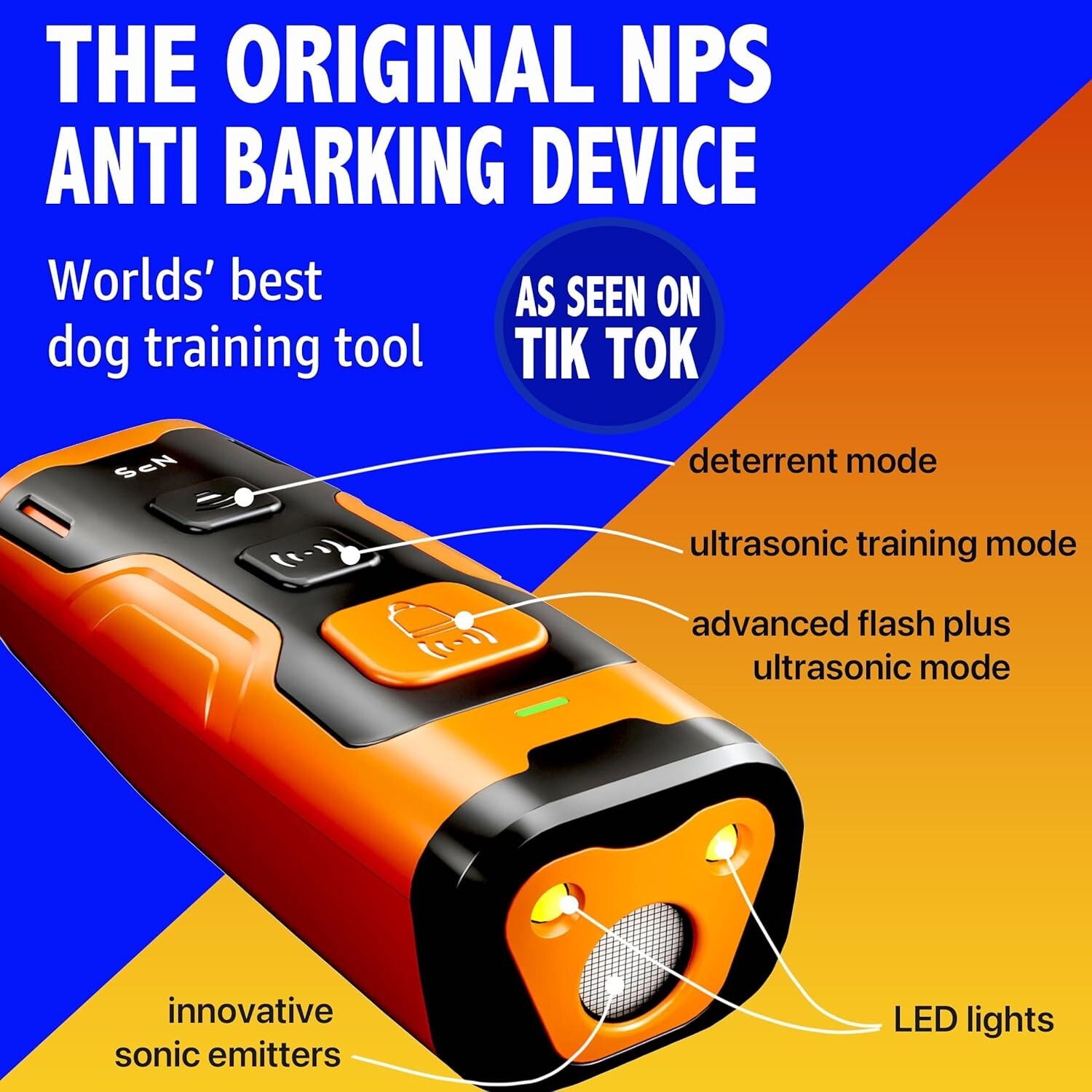 NEW!! Dog Bark Deterrent Device