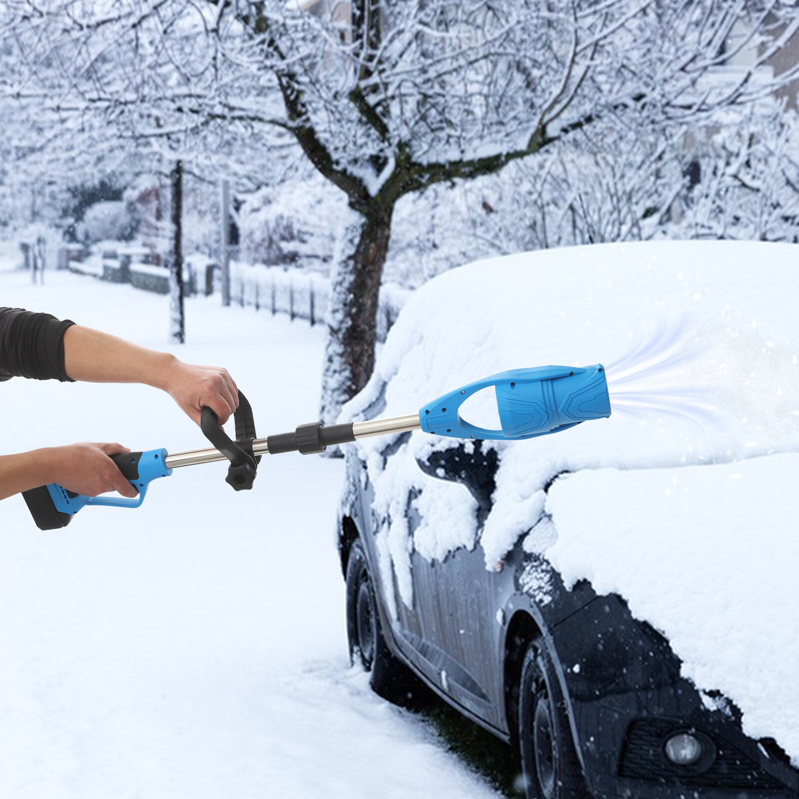 Cordless Leaf Blower, Lithium Battery Powered Leaf Blower, Electric Leaf Blower