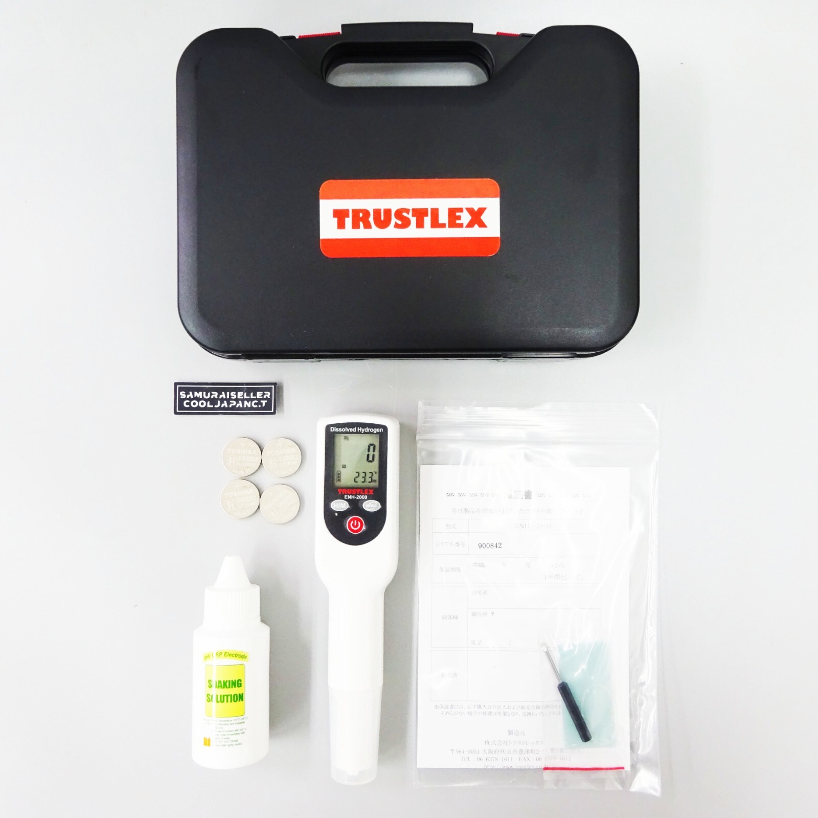 Portable Dissolved Hydrogen Meter ENH-2000 TRUSTLEX Japan NEW