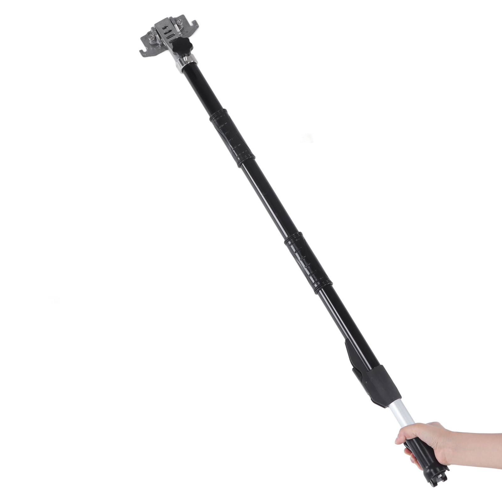 Retractable Flat Box Handle Adjustable Anodized Aluminum Wallboard Box Handle