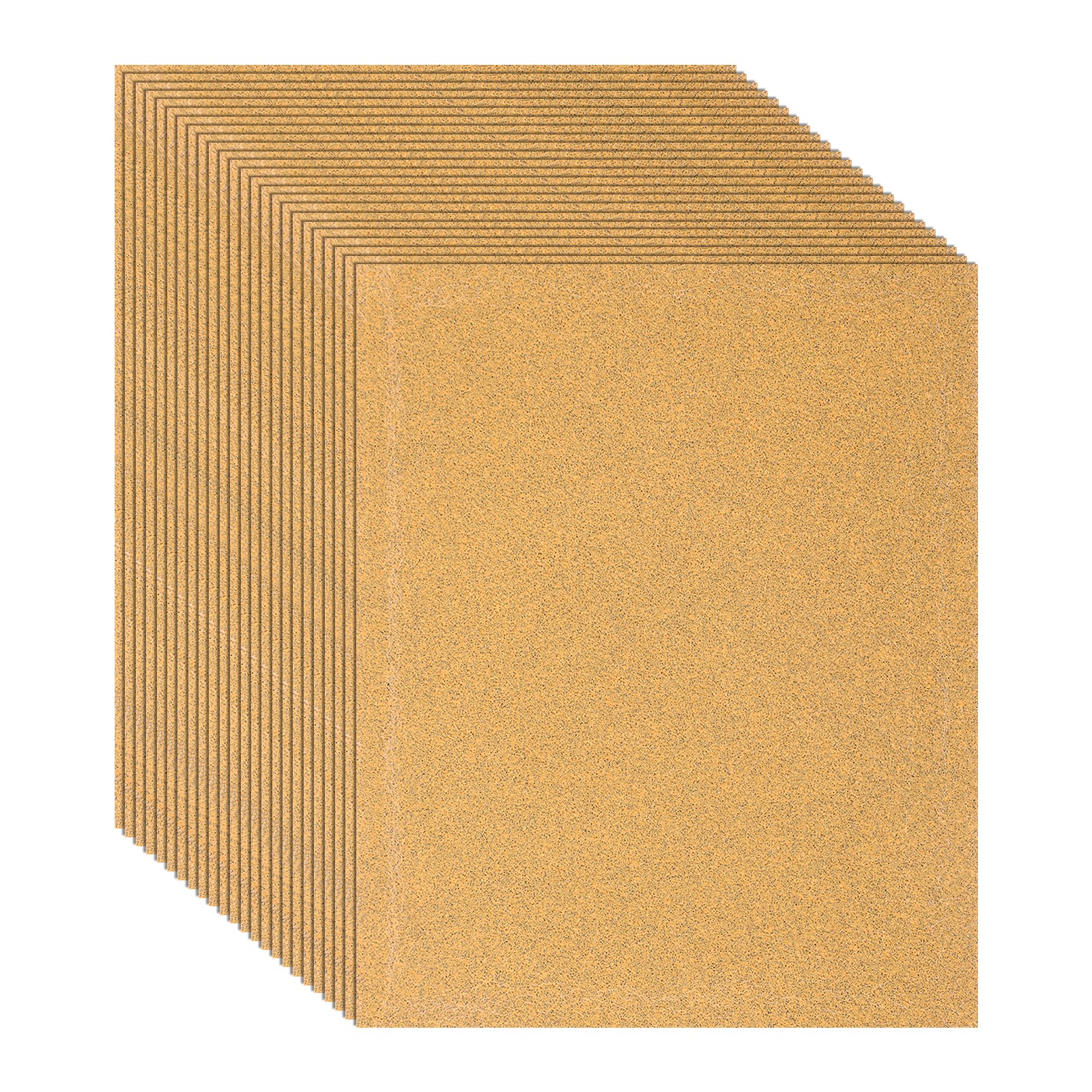 24 Pack 4.5" x 5.5" Sandpaper, 100 Grit Sand Papers for Wood Furniture Floor