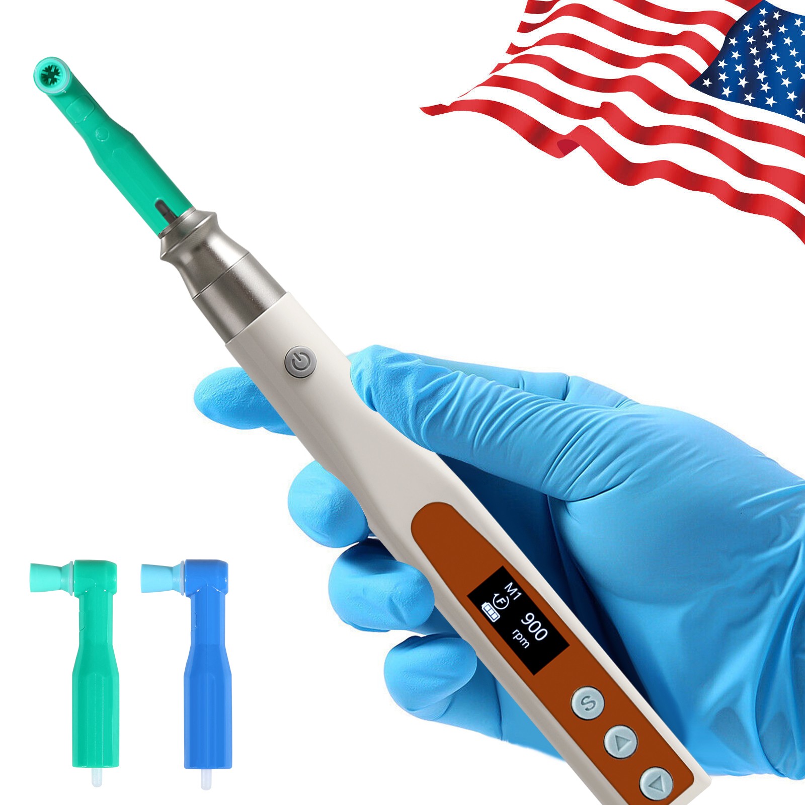 Dental Hygiene Prophy Handpiece 4Hole Wireless/ 105° disposable prophy angles