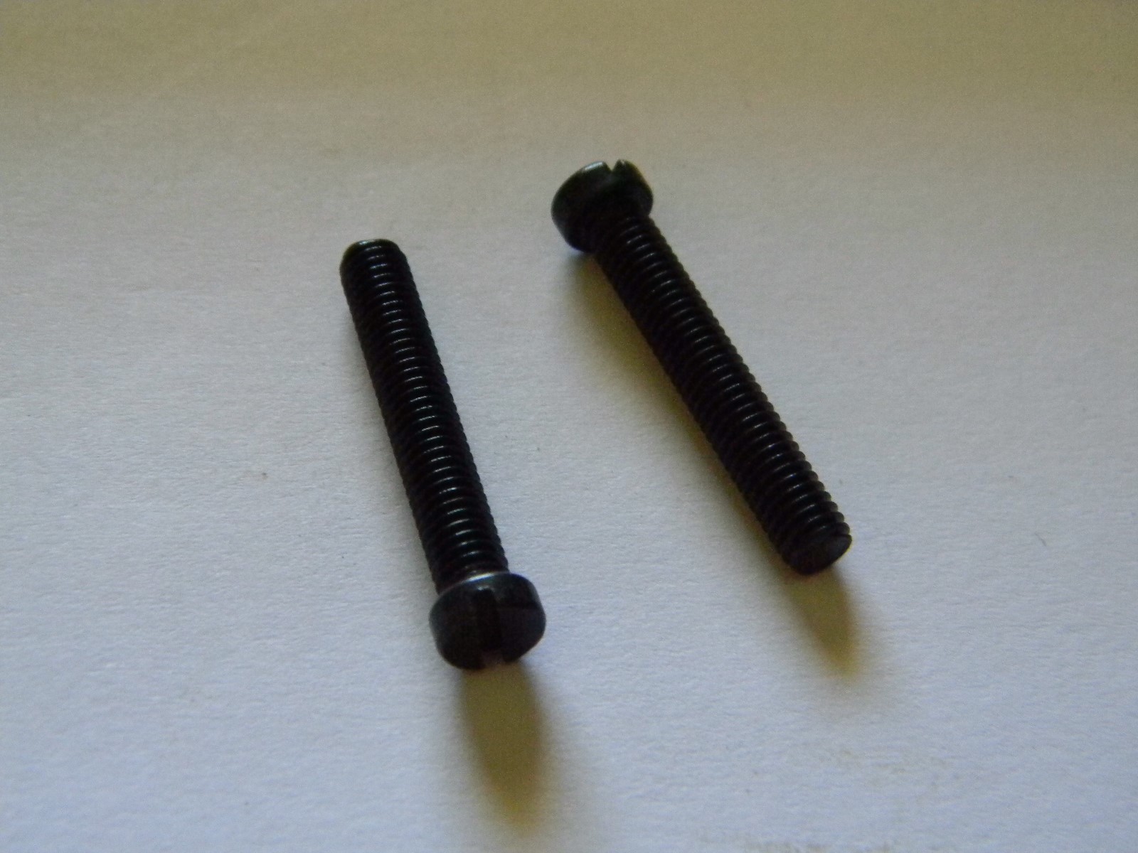 Gun Screws- Blued Slotted Fillister Head 8-36 X 1" (2)