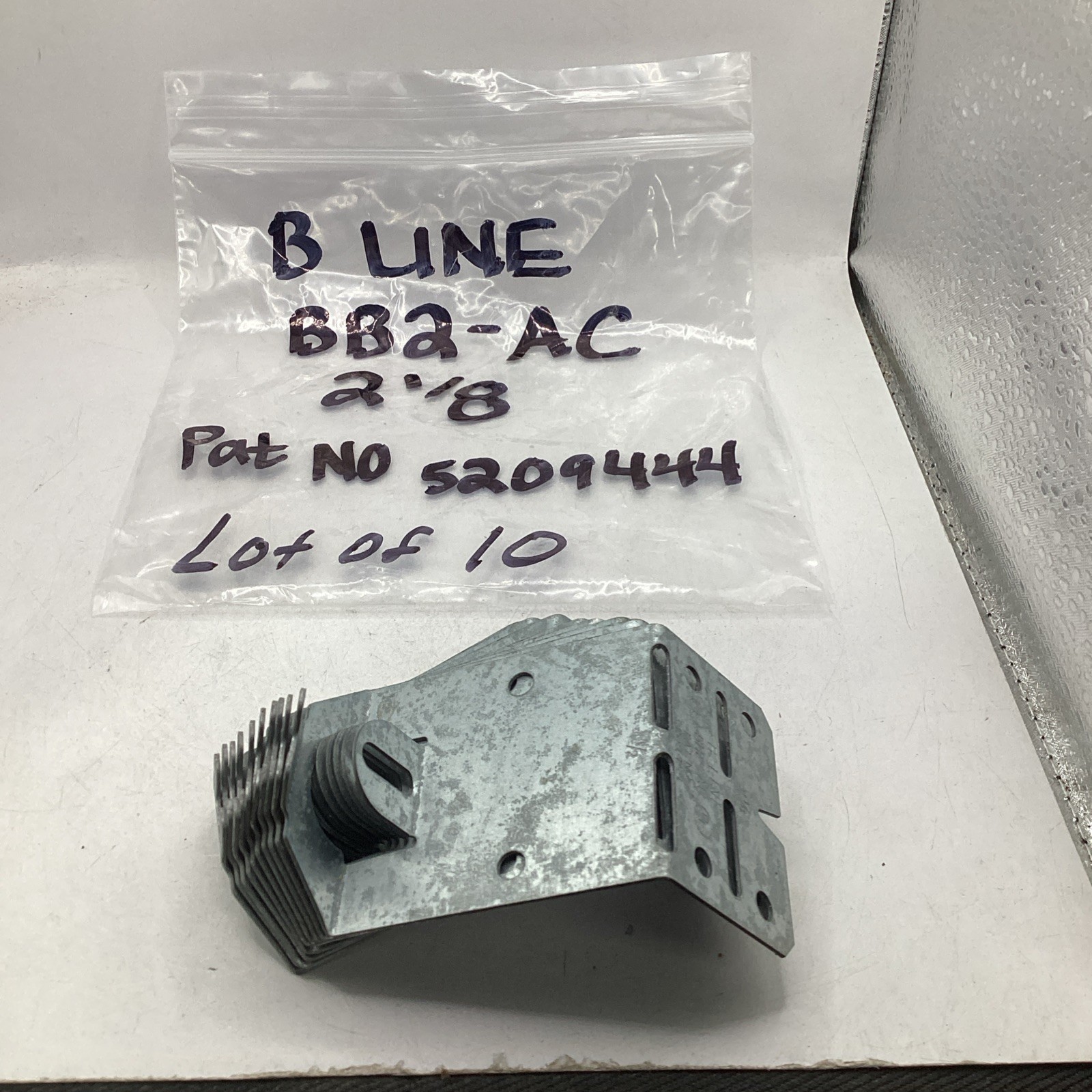 B-line BB2-AC Adaptor B-line Box Bracket 2-1/8” (lot of 10)