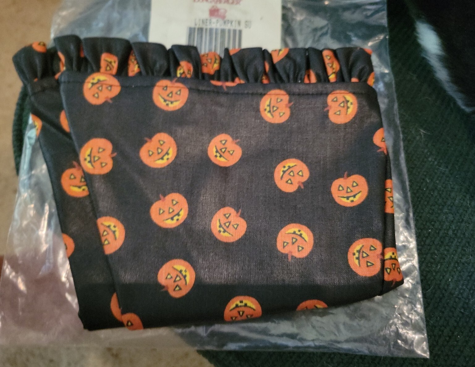 Longaberger Stand Up Pumpkin Liner - 29424 New