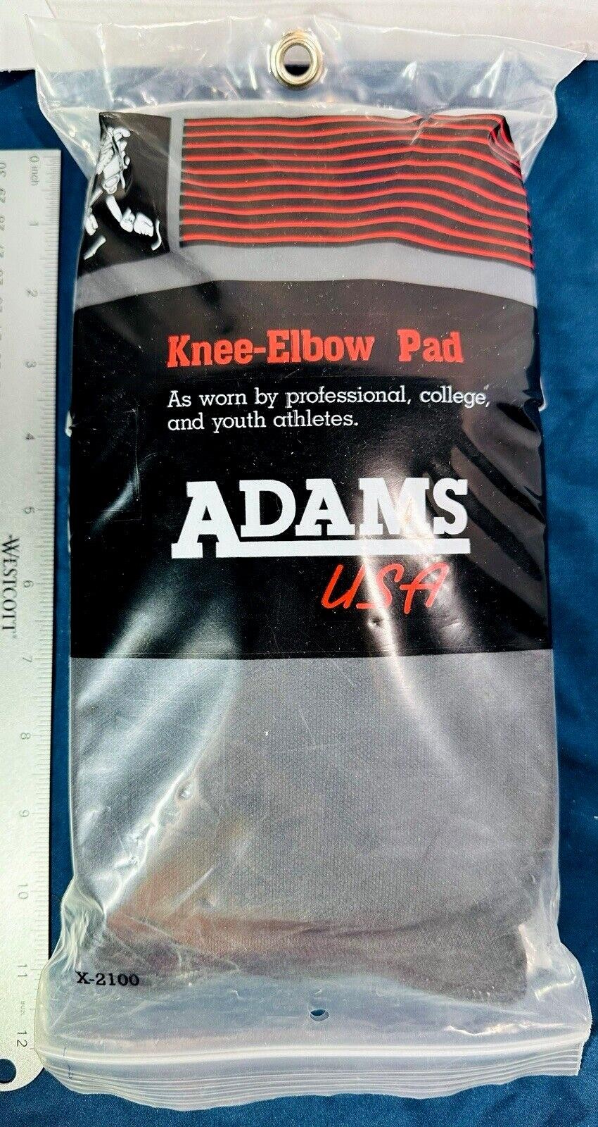 1 pair Adams Youth combo knee or elbow pad 14" Length Black X-2100 (G)
