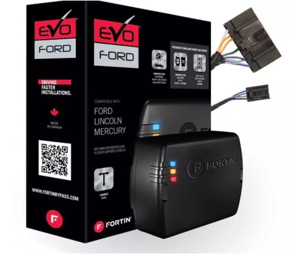 Fortin EVO-FORT5 EVO-ALL + T-Harness Remote Starter for 21-24 Ford Push To Start