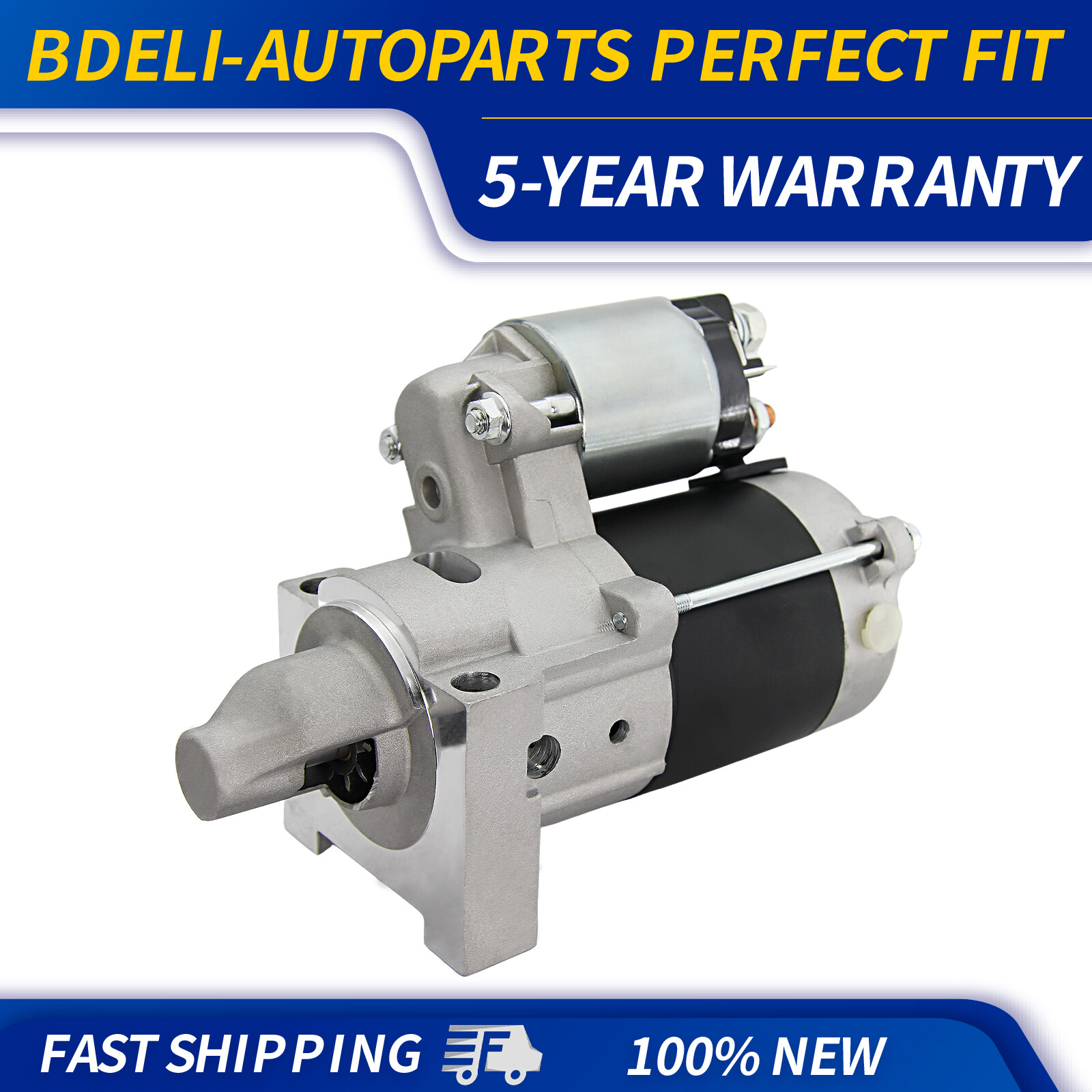Starter Motor For 2005-15 Kawasaki KAF400 Mule 610 428000-3130 18533N John Deere