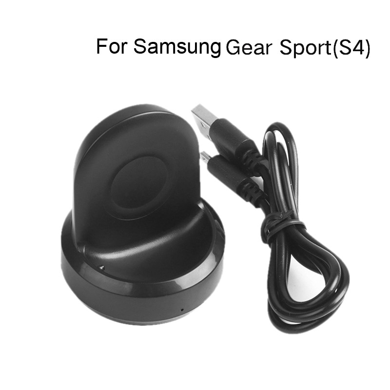 Wireless Charging Cradle Dock Charger + USB Cable For Samsung Gear Sport SM-R600