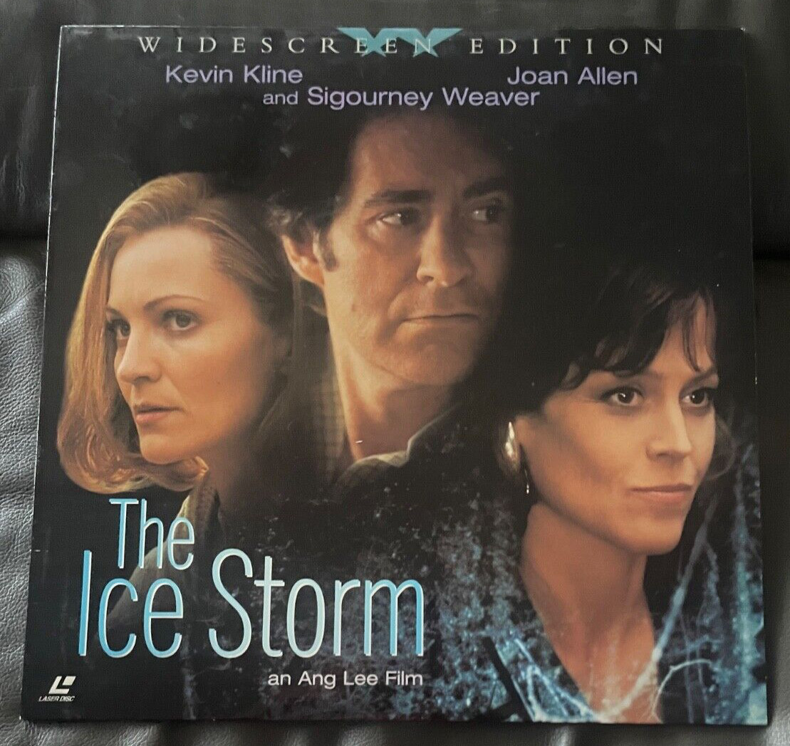 The Ice Storm Widescreen Laserdisc Kevin Kline Joan Allen Sigourney Weaver