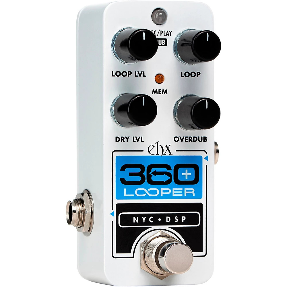 ElectroHarmonix Pico 360+ Looper Pedal White