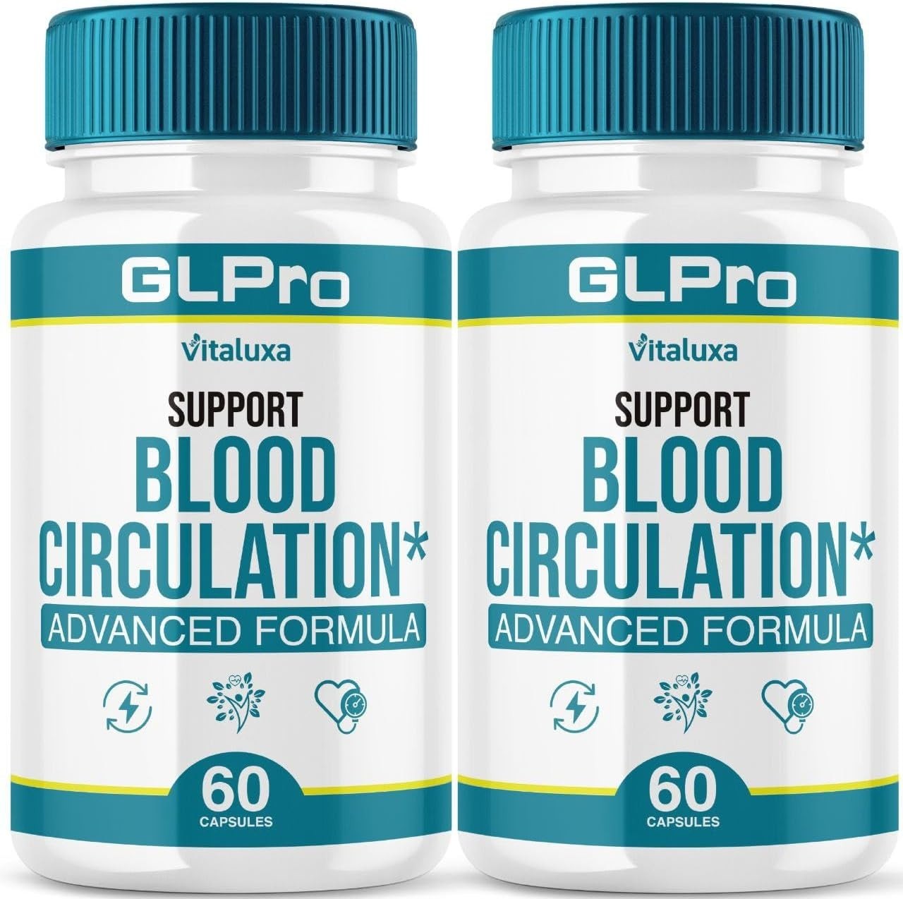 (2 Pack) GLPro Capsules, GL Pro Advanced Blood Support Supplement (120 Capsules)