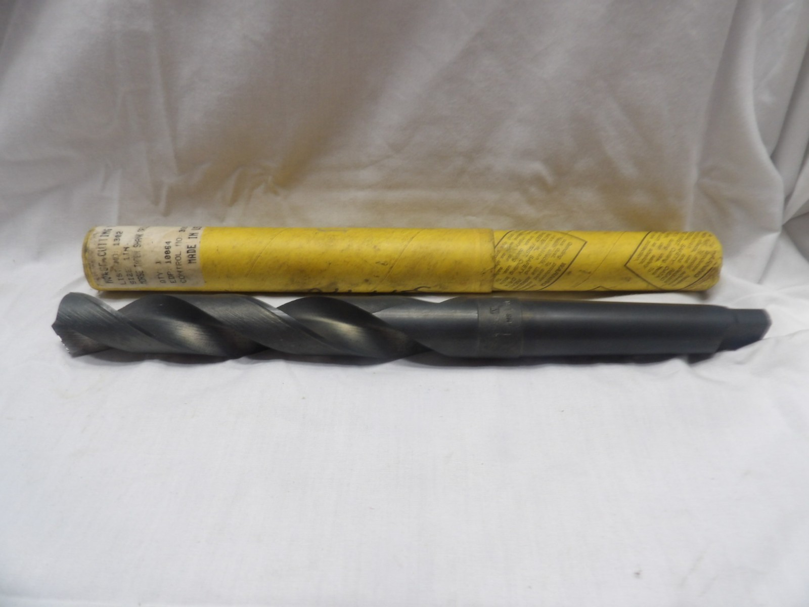 Morse Cutting Tools 1" Taper Shank Drill Bit - Made in the USA