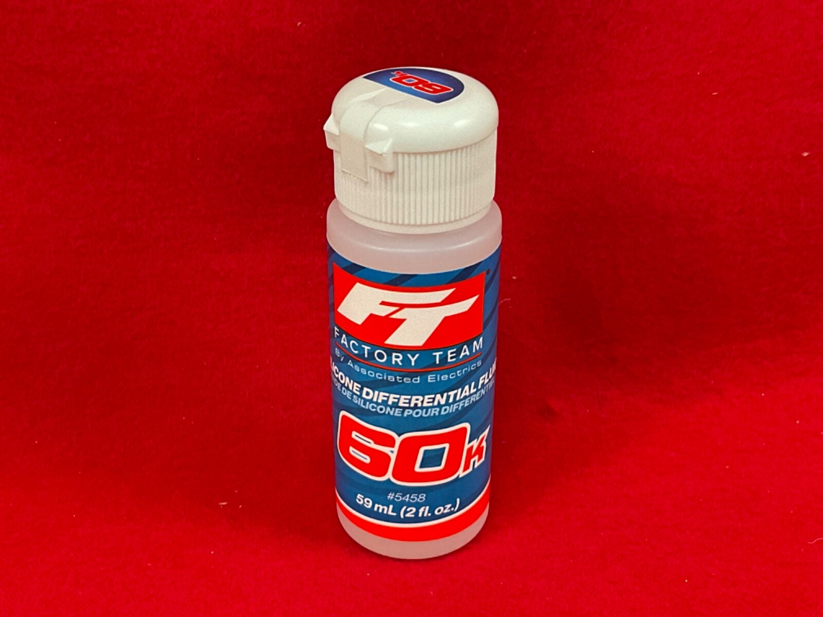 TEAM ASSOCIATED Silicone DIFF FLUID DIFFERENTIAL OIL 60000 WT (CST) 60K rc 5458