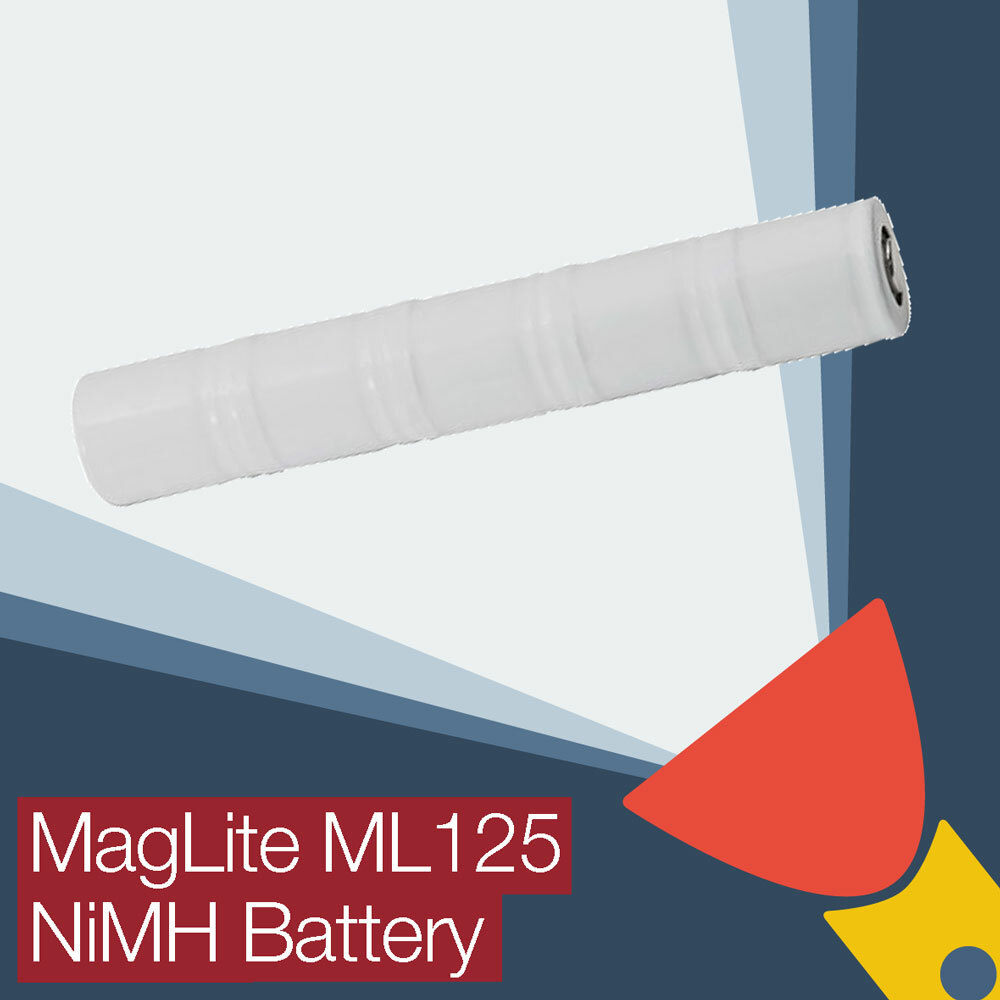 MagLite Battery ML125 Replacement NiMH LED Flashlight