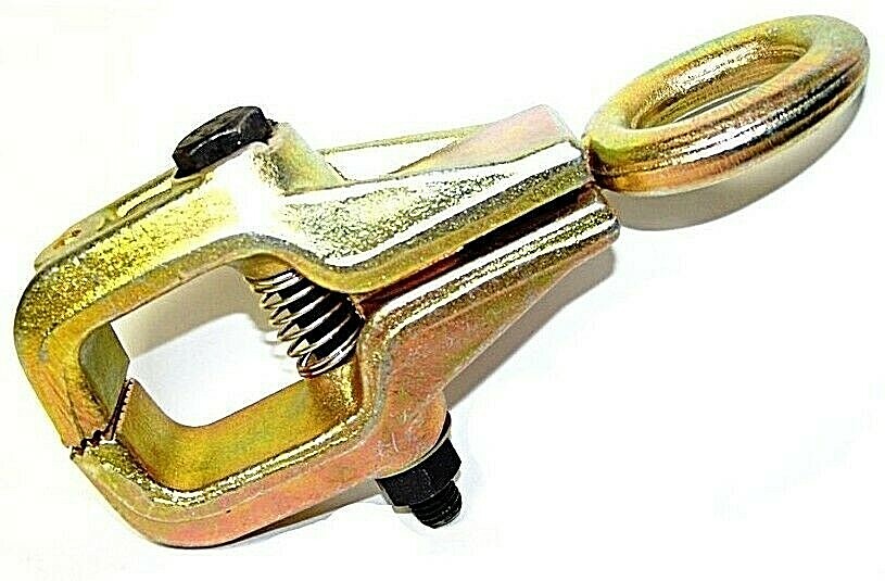 3 Ton Self-Tightening Single Way Frame Back Grips Body Dent Repair Pull Clamp HD